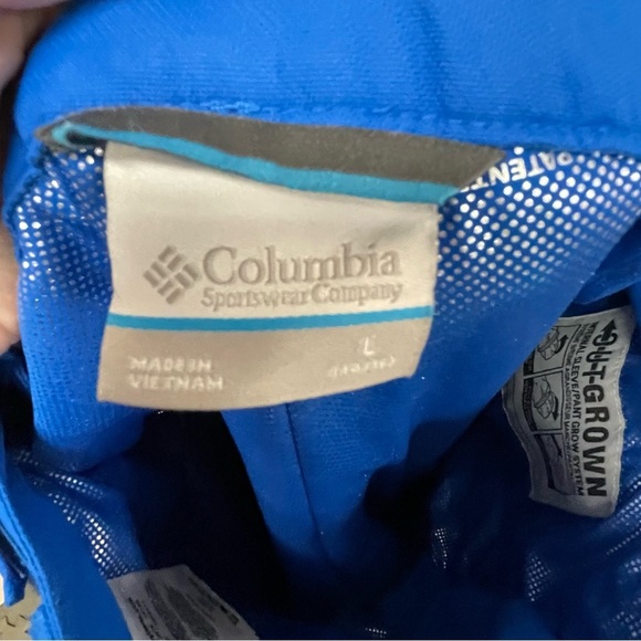 Columbia Kids' Arctic Trip Omni-Tech Ski Snowboard snow Pants blue large - Picture 11 of 12